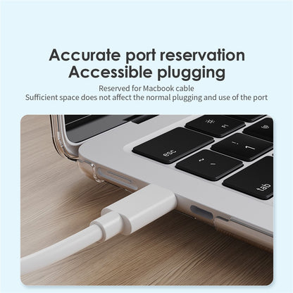 LENTION For Macbook Air 15 inch (2026) A3448 / (2025) A3241 / (2024) A311 / (2023) A2941 Hard PC Case Full Protection Anti-Scratch Laptop Cover