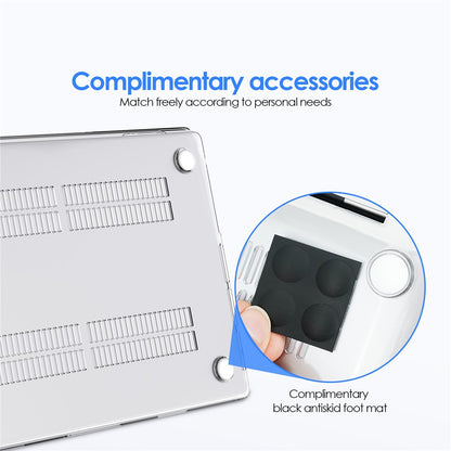 LENTION For Macbook Air 15 inch (2026) A3448 / (2025) A3241 / (2024) A311 / (2023) A2941 Hard PC Case Full Protection Anti-Scratch Laptop Cover