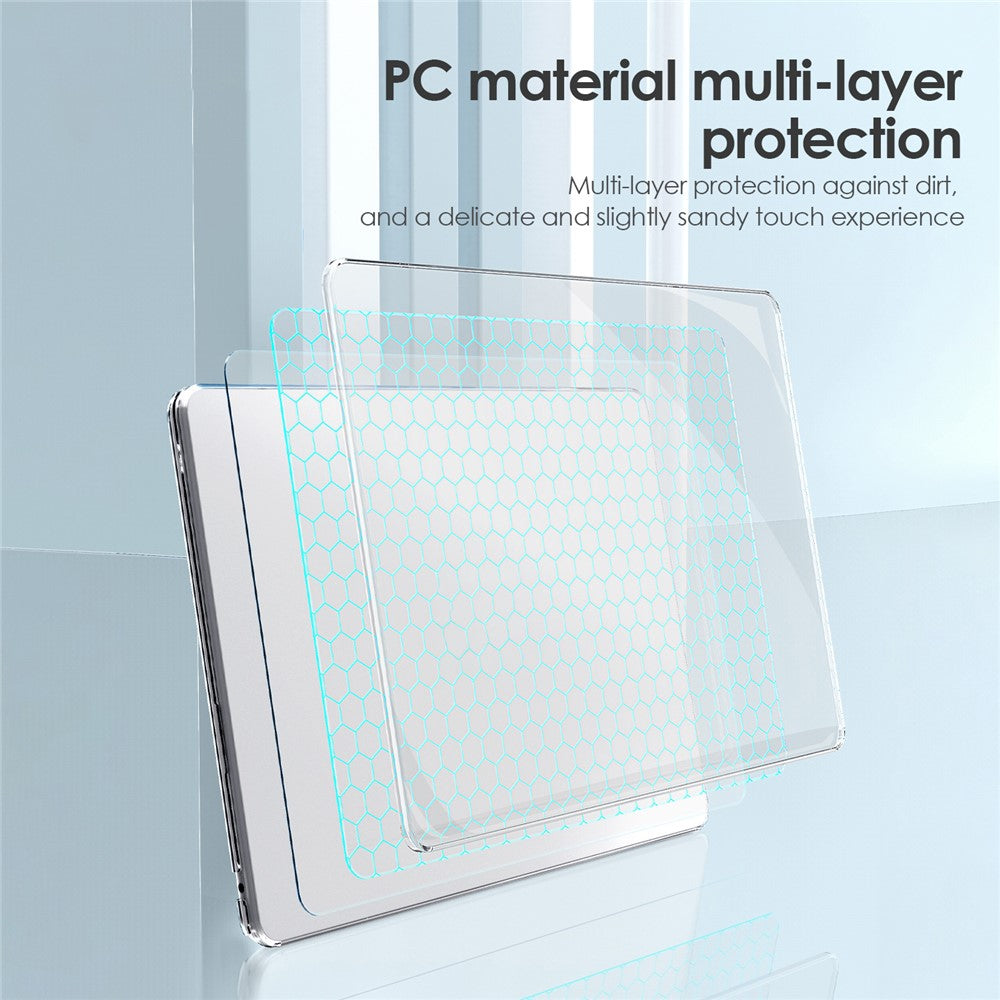 LENTION For Macbook Air 15 inch (2026) A3448 / (2025) A3241 / (2024) A311 / (2023) A2941 Hard PC Case Full Protection Anti-Scratch Laptop Cover
