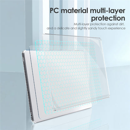 LENTION For Macbook Air 15 inch (2026) A3448 / (2025) A3241 / (2024) A311 / (2023) A2941 Hard PC Case Full Protection Anti-Scratch Laptop Cover