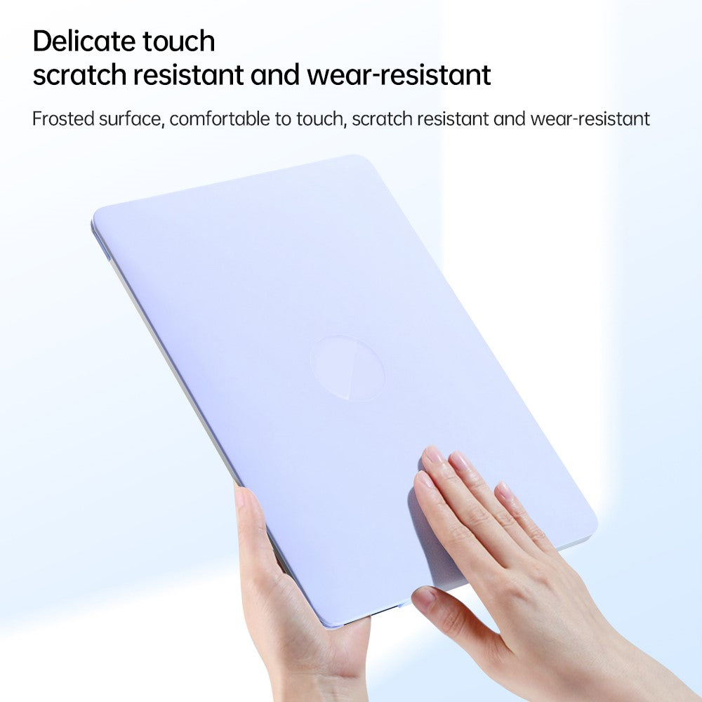 Matte Hard PC Case for Macbook Air 15 inch (2026) A3448 / (2025) A3241 / (2024) A311 / (2023) A2941 Lightweight Shockproof Laptop Cover with Kickstand