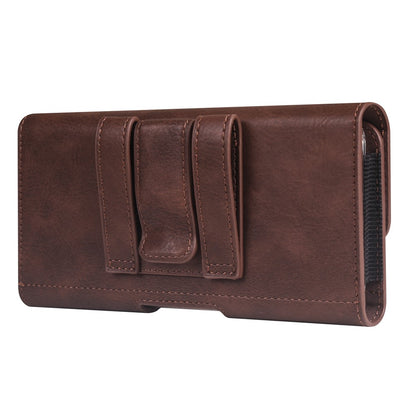 6.7 - 6.9 inch Waist Bag for iPhone 16 Pro Max / Samsung Galaxy S25 Ultra Horizontal Elastic Phone Holster with Card Slot