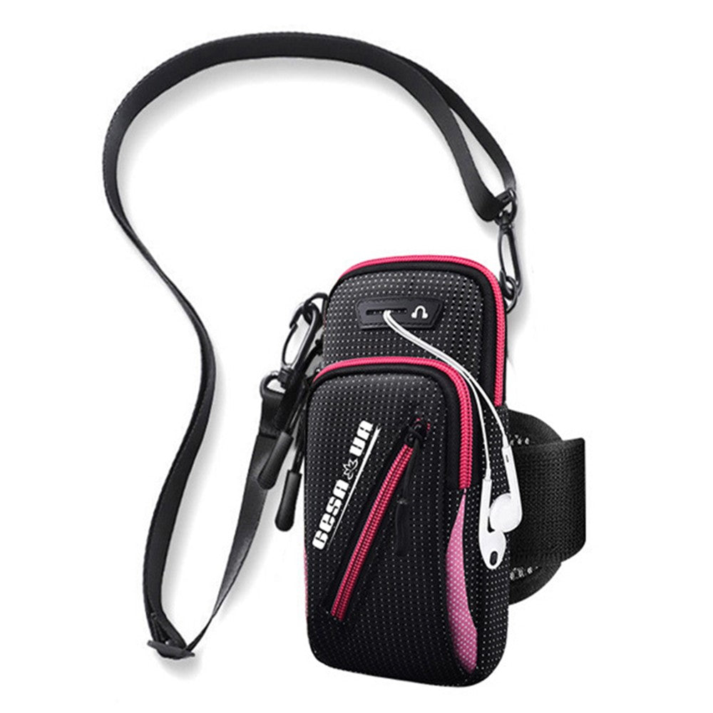 Sports Running Breathable Arm Bag Fitness Phone Storage Pouch Crossbody Bag for Phone within 7.2-inch