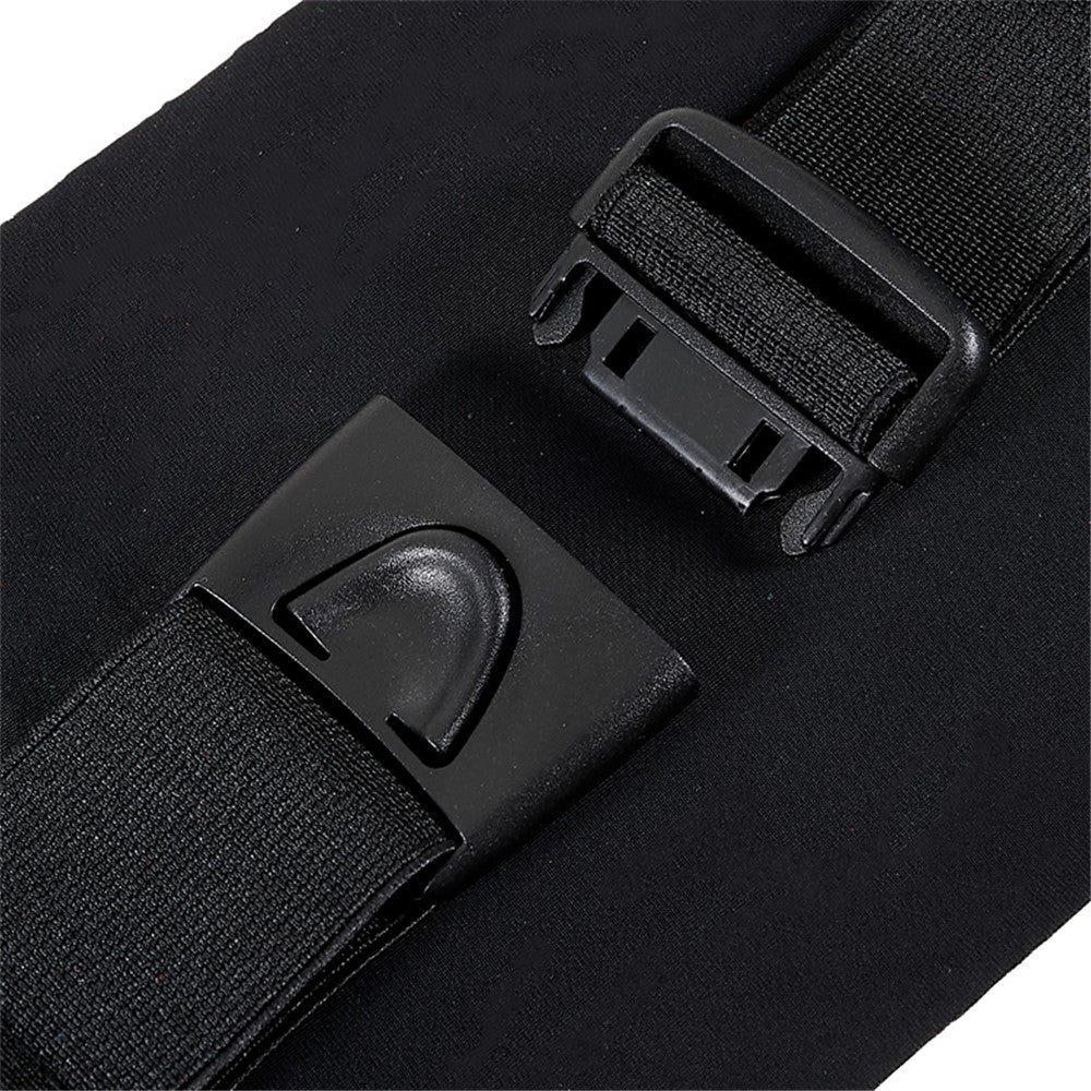 Ultra-thin Dual Zipper Outdoor Running Sports Waist Bag 7.2-inch Phone Storage Fanny Pack