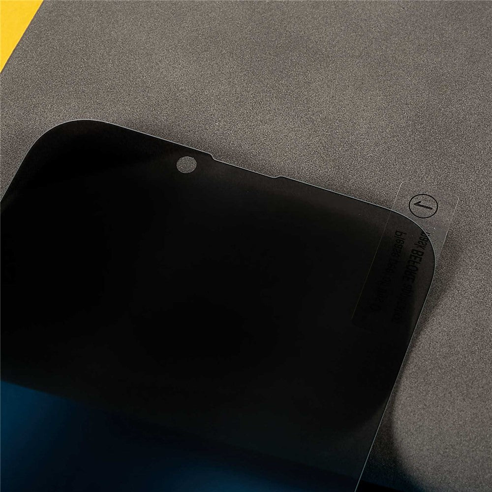For iPhone 14 Plus 6.7 inch Anti-spy Tempered Glass Full Glue Anti-explosion Ultra-clear Full Screen Coverage Protector Film