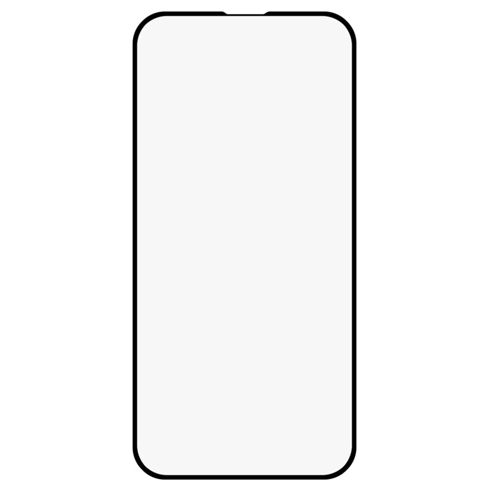 RURIHAI for iPhone 14 Plus 6.7 inch  2.5D Ultra Clear Black Edge Full Covering Screen Protector Secondary Hardening 9H Full Glue Aluminum-silicon Glass Film
