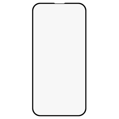 RURIHAI for iPhone 14 Plus 6.7 inch  2.5D Ultra Clear Black Edge Full Covering Screen Protector Secondary Hardening 9H Full Glue Aluminum-silicon Glass Film