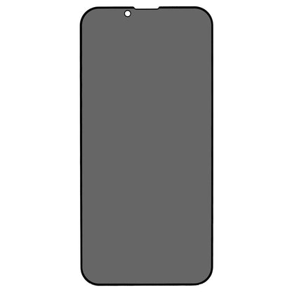 For iPhone 14 Plus Full Screen High Aluminium-silicon Glass Film Anti-peep Privacy Protection Full Glue Silk Printing Anti-scratch Tempered Glass Screen Protector