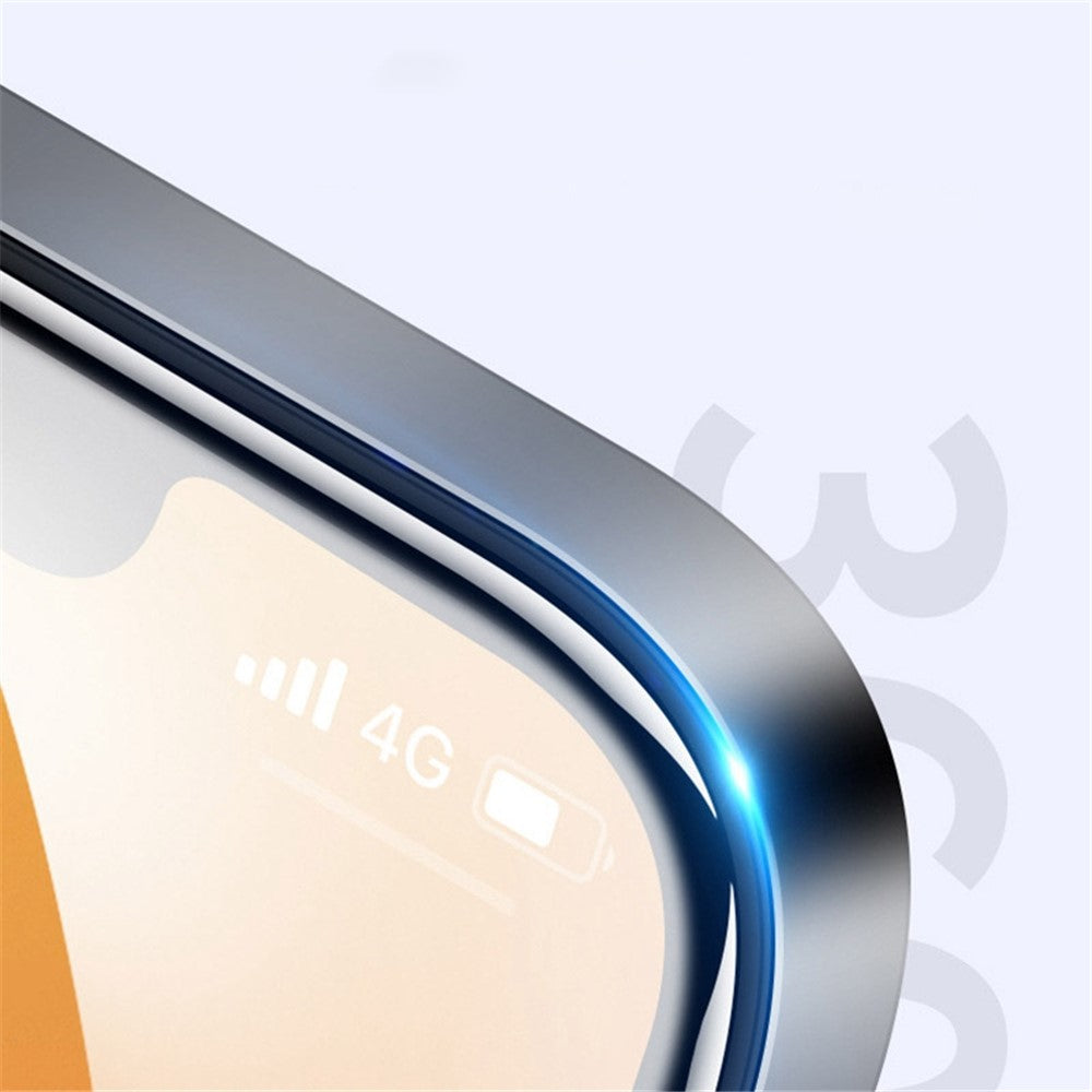 For iPhone 14 Plus Super Clear Smooth Phone Screen Film Anti-fingerprint Full Covering Anti-explosion High Aluminium-silicon Glass Screen Protector