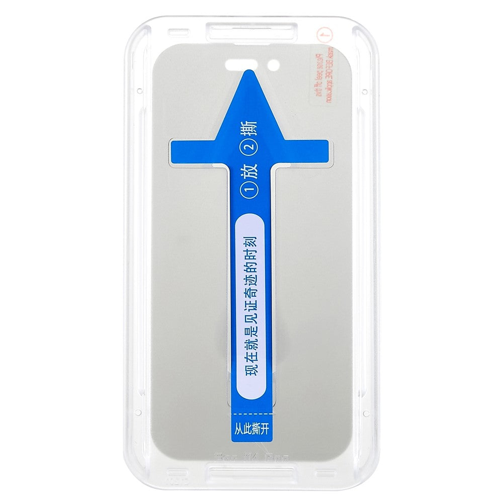 RURIHAI Full Glue Screen Protector for iPhone 14 Pro Max 6.7 inch, Easy Installation Anti-Spy Full Covering Tempered Glass Film
