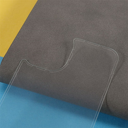 Temepred Glass Phone Back Film for iPhone 14 6.1 Inch, Anti-Explosion Side Glue Back Protector