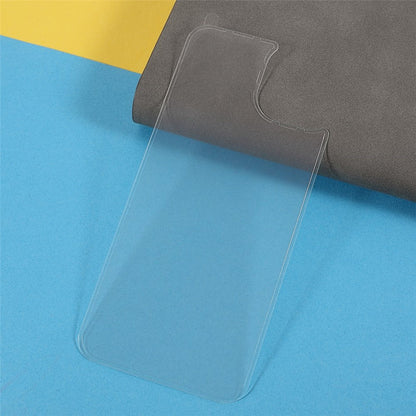 Temepred Glass Phone Back Film for iPhone 14 6.1 Inch, Anti-Explosion Side Glue Back Protector