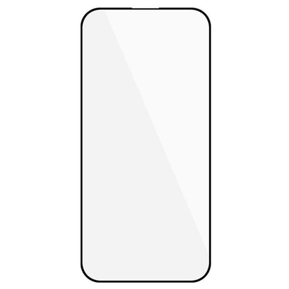 For iPhone 16 Pro Max Full Screen Protector Silk Printing Tempered Glass Film