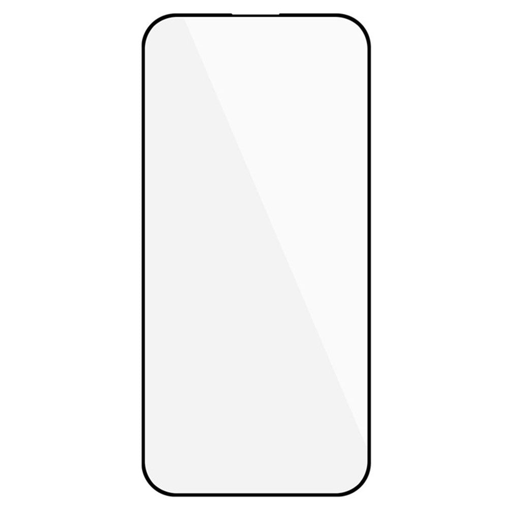 For iPhone 16 Full Screen Protector Silk Printing Tempered Glass Film