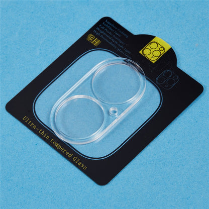2Pcs For iPhone 16 / 16 Plus Camera Lens Protector 3D Arc Edge Tempered Glass Lens Film