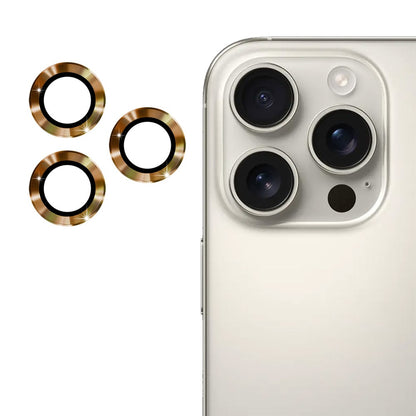 ENKAY HAT PRINCE 1Set For iPhone 16 Pro / 16 Pro Max Camera Lens Protector Metal Individual Ring Lens Film