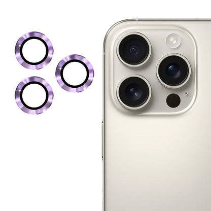 ENKAY HAT PRINCE 1Set For iPhone 16 Pro / 16 Pro Max Camera Lens Protector Metal Individual Ring Lens Film