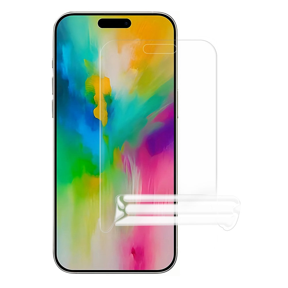 For iPhone 16 Pro Soft Hydrogel TPU Screen Protector Anti-Scratch Screen Film