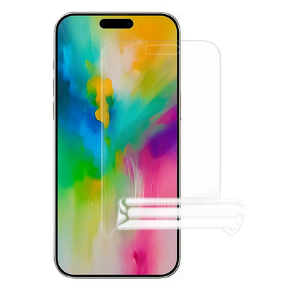 For iPhone 16 Pro Soft Hydrogel TPU Screen Protector Anti-Scratch Screen Film