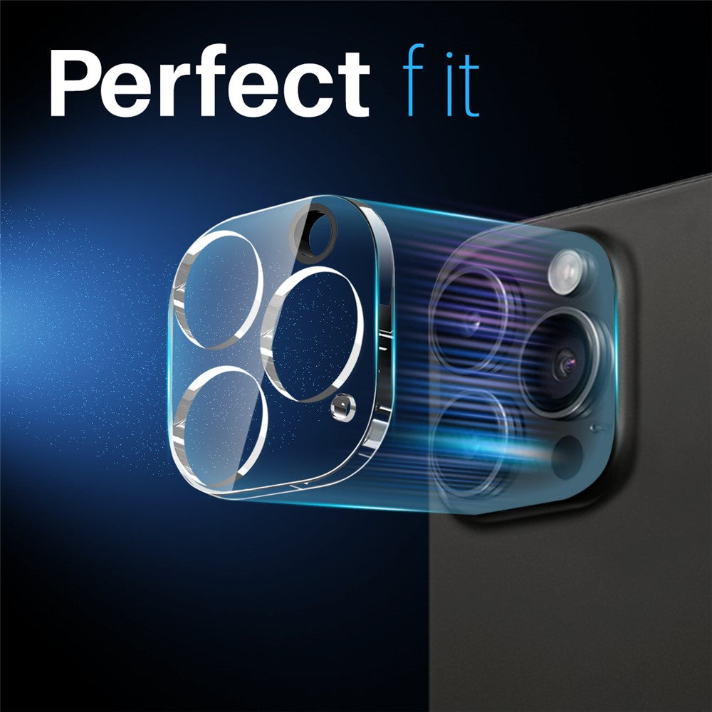 NORTHJO For iPhone 14 Pro / 14 Pro Max Camera Lens Protector Tempered Glass HD Clear 3D Full Coverage