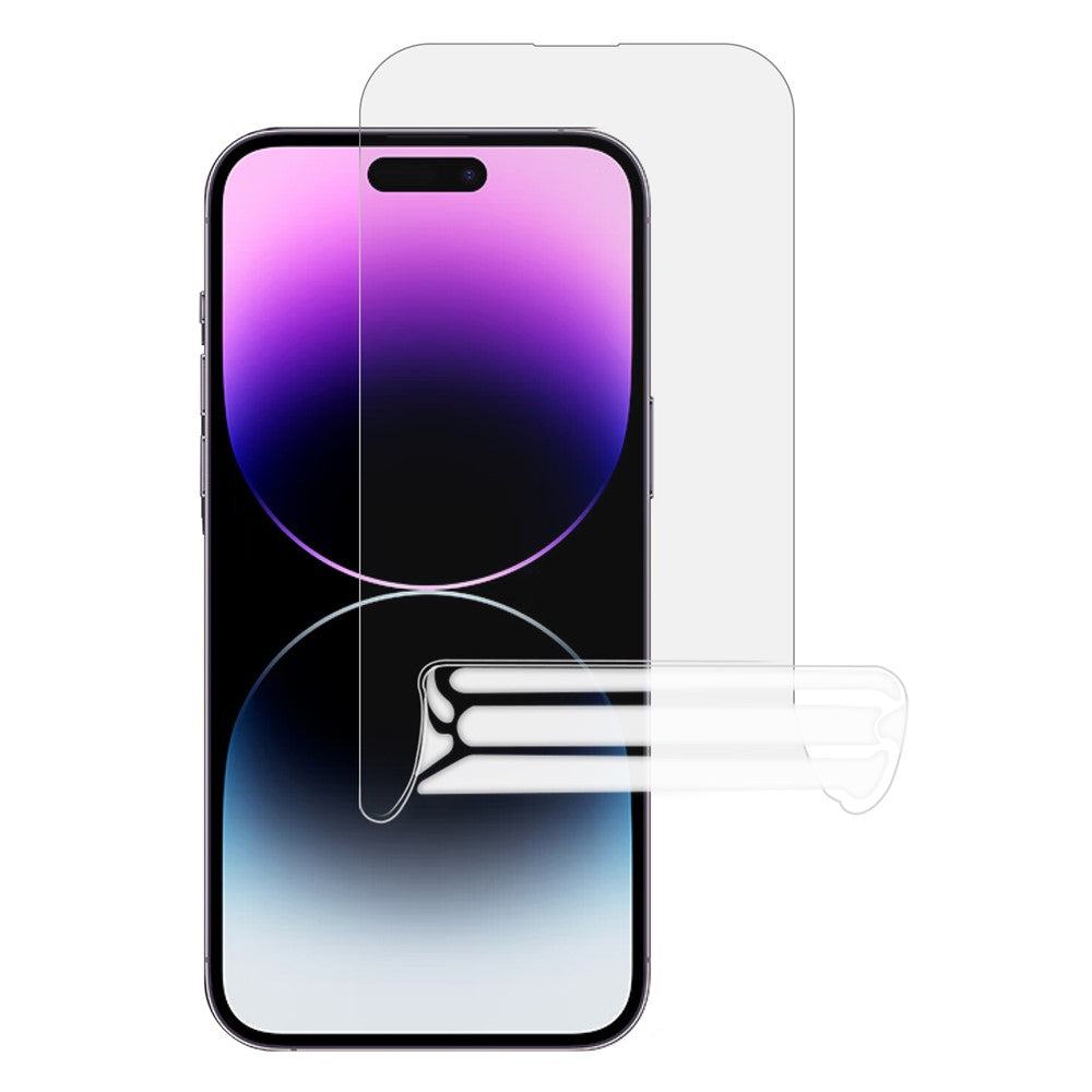 For iPhone 16 Pro Max HD Clear PET Hydrogel Film Full Coverage Soft Screen Protector