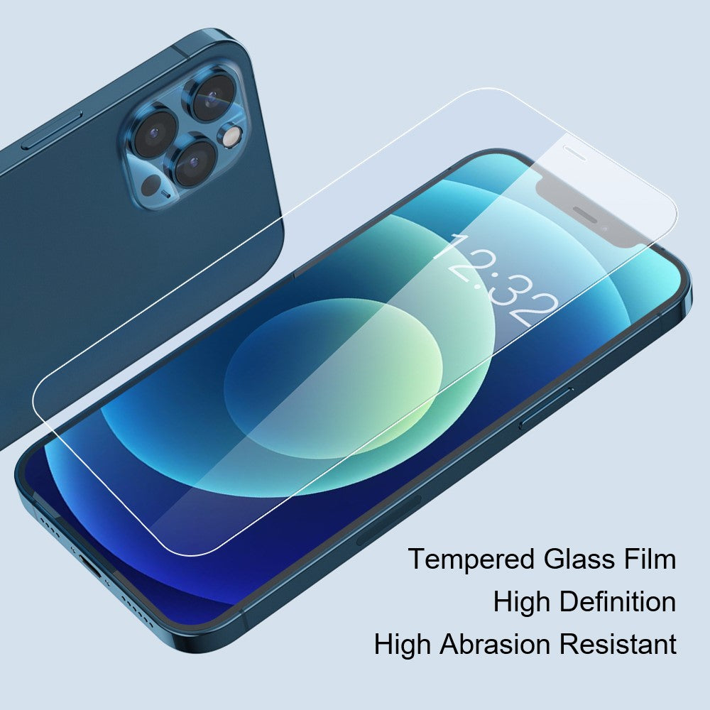 AMORUS For iPhone 16 Pro Max Screen Protector HD Clear Tempered Glass Film (NOT Complete Covering)