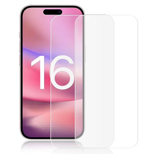 AMORUS 2Pcs For iPhone 16 Pro Max Screen Protector HD Tempered Glass Film Anti-Scratch