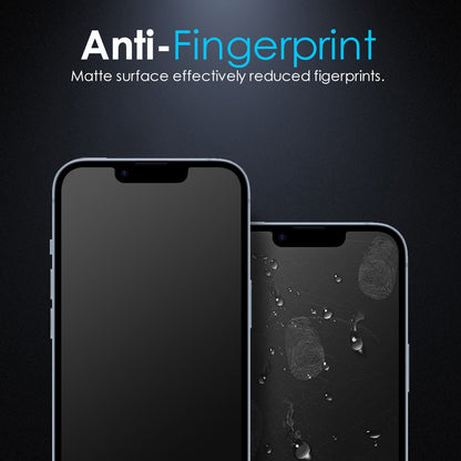 NORTHJO A++ For iPhone 14 Plus / 13 Pro Max Matte Screen Protector 0.3mm 2.5D Anti-Fingerprint Full Coverage Tempered Glass Film