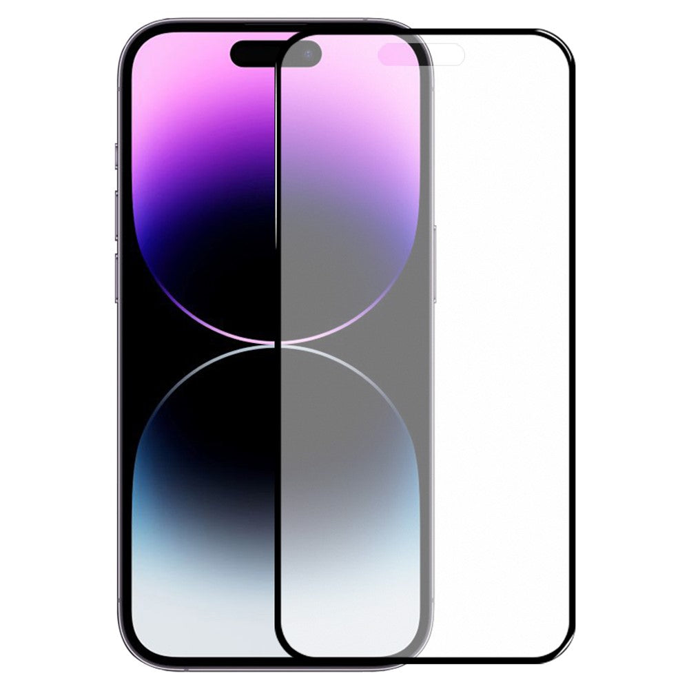 NORTHJO A++ For iPhone 14 Pro Matte Screen Protector Anti-Fingerprint Full Coverage Tempered Glass Film