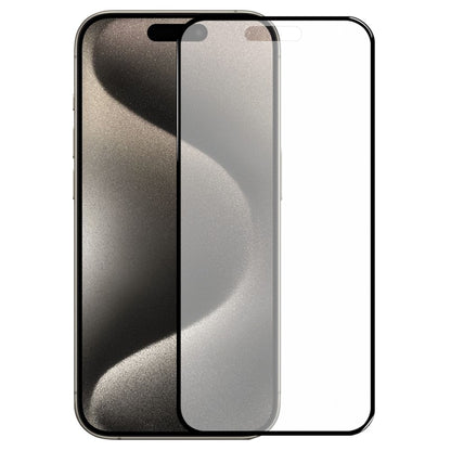 NORTHJO A++ For iPhone 15 Pro Max Screen Protector Anti-Fingerprint Matte Full Coverage Tempered Glass Film