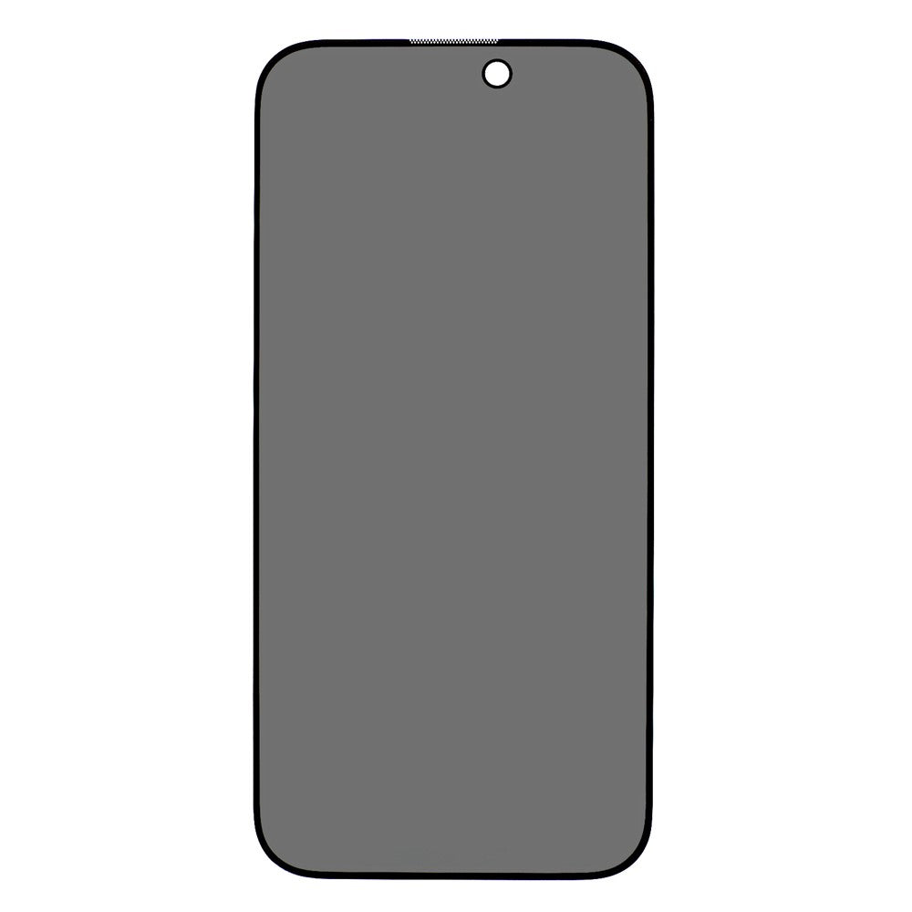 For iPhone 16 Pro Anti-Peep Screen Protector Tempered Glass Film