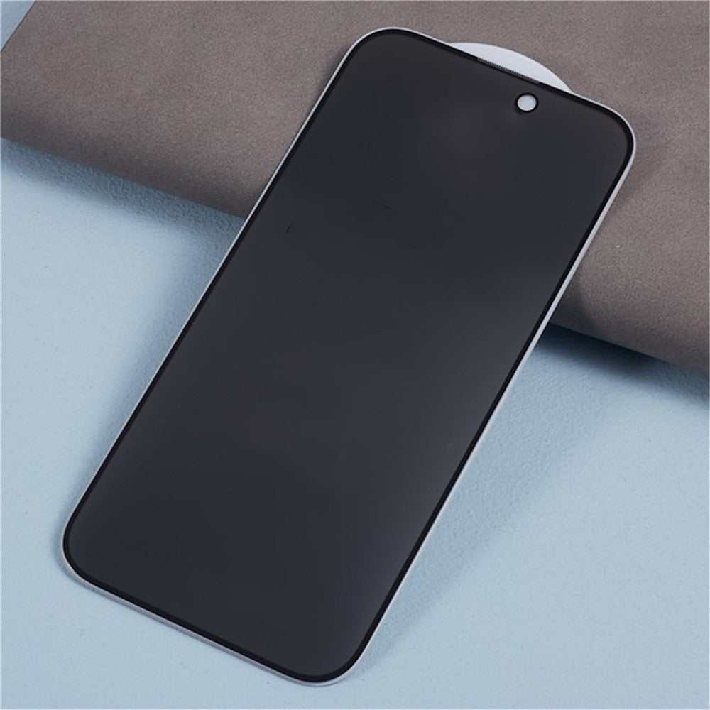For iPhone 16 Pro Anti-Peep Screen Protector Tempered Glass Film