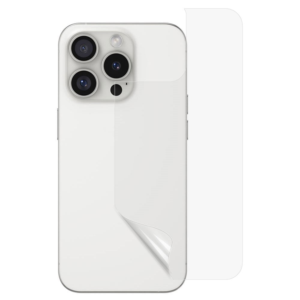 For iPhone 16 Pro Anti-Scratch Phone Back Protector Ultra Clear PET Back Cover Film