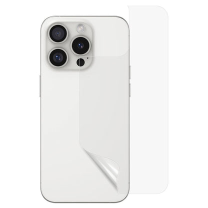 For iPhone 16 Pro Anti-Scratch Phone Back Protector Ultra Clear PET Back Cover Film