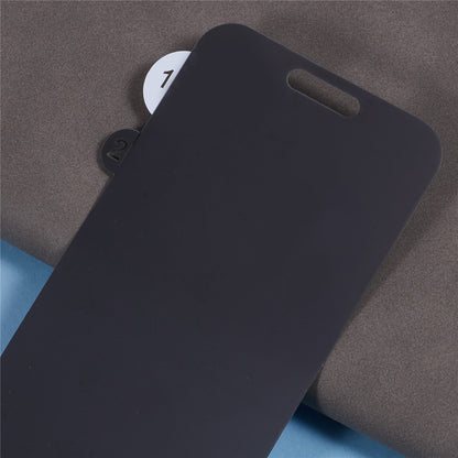 For iPhone 16 Screen Protector Anti-Spy TPU Matte Screen Protective Hydrogel Film