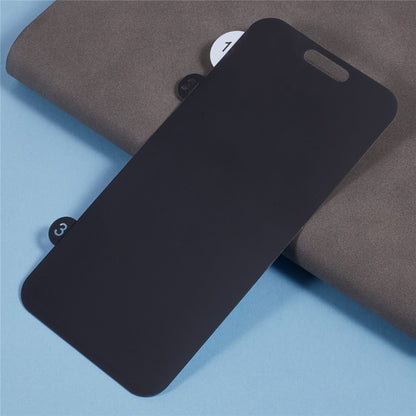For iPhone 16 Pro Max Screen Protector Anti-Spy TPU Matte Screen Protective Hydrogel Film