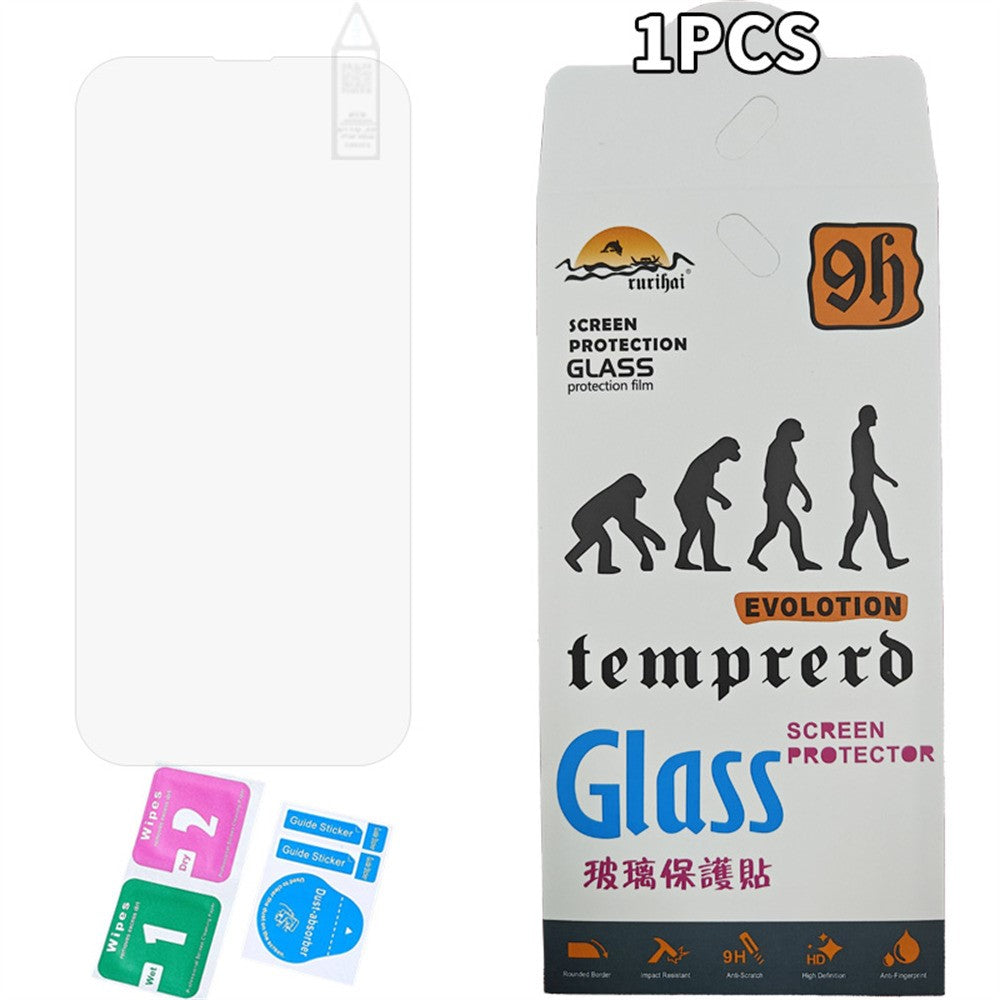 RURIHAI For iPhone 16 Pro Screen Protector 0.26mm 2.5D High Aluminium-Silicon Glass Film