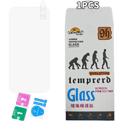 RURIHAI For iPhone 16 Pro Screen Protector 0.26mm 2.5D High Aluminium-Silicon Glass Film