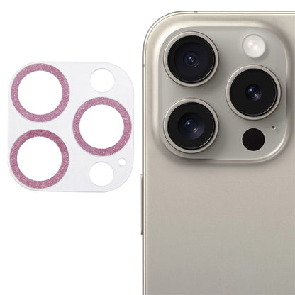For iPhone 16 Pro / 16 Pro Max Camera Lens Protector Glitter Tempered Glass Lens Film