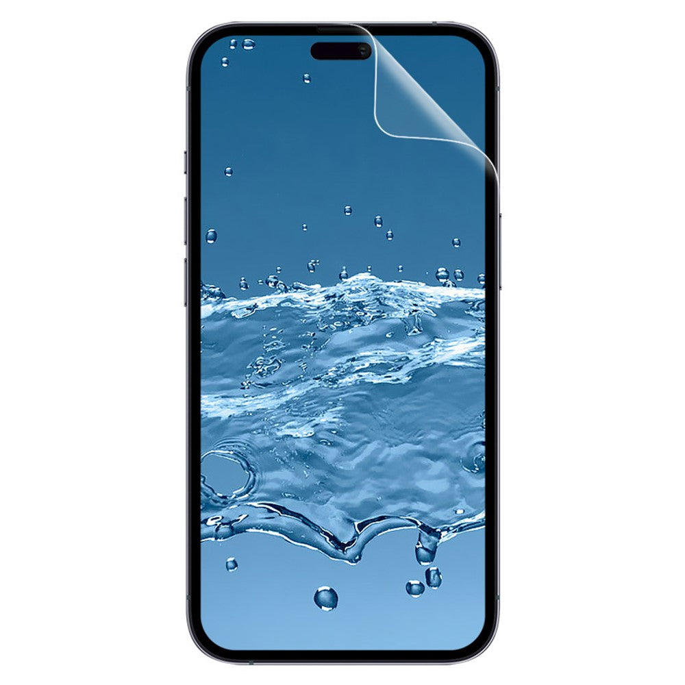 IMAK Hydrogel Film 4th Gen for iPhone 16 Full Screen Protector Ultra Clear Soft TPU Film