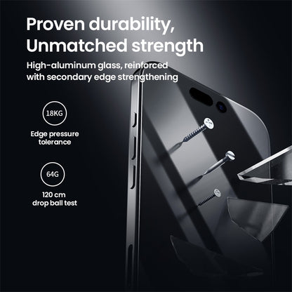 NILLKIN CP+PRO For iPhone 16 Pro Max Screen Protector AGC Glass Film Ultra Clear