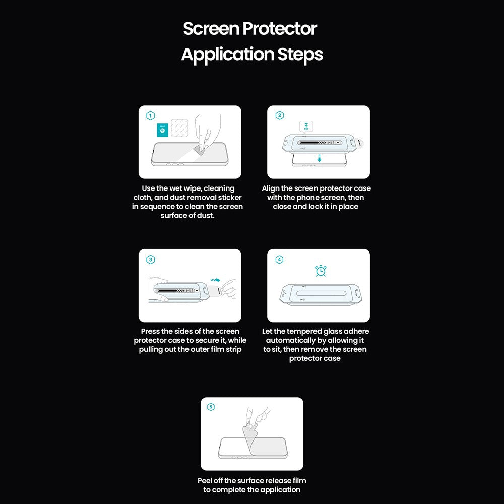 NILLKIN CP+PRO For iPhone 16 Pro Screen Protector AGC Glass Film Ultra Clear