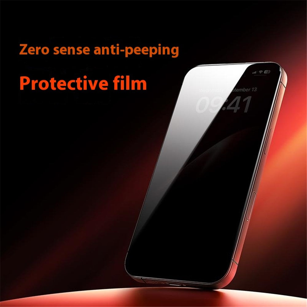 BENKS For iPhone 16 Pro Anti-Spy Screen Protector Zero Sense High Aluminium-Silicon Glass Film