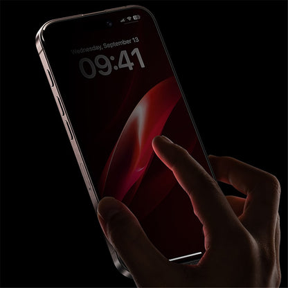 BENKS For iPhone 16 Pro Max Anti-Spy Screen Protector Zero Sense High Aluminium-Silicon Glass Film