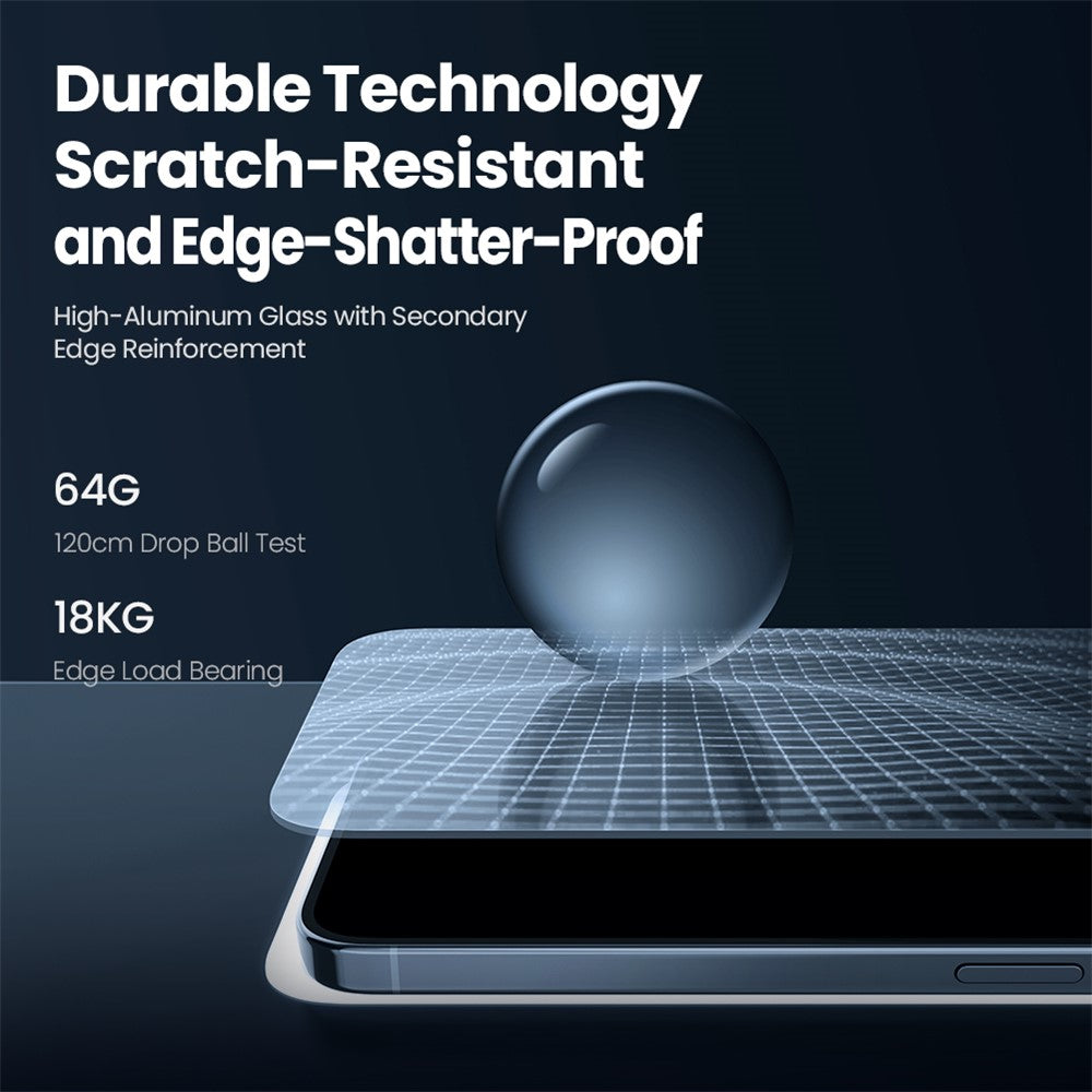 NILLKIN For iPhone 16 Pro Max Anti-Peep Screen Protector Anti-Scratch AGC Glass Full Screen Film