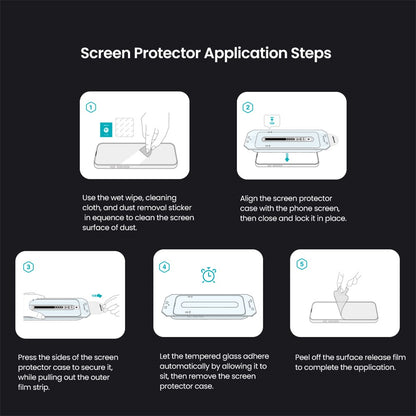 NILLKIN H+Pro for iPhone 16 Pro Screen Protector 9H Anti-Scratch Tempered Glass Film