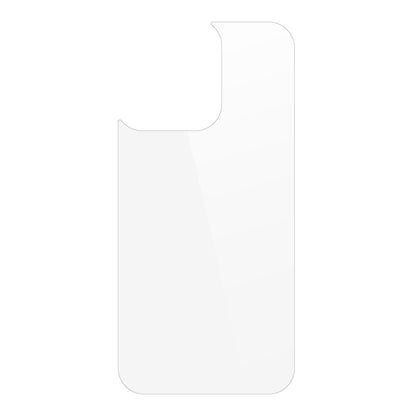 For iPhone 16 Pro Tempered Glass Phone Back Protector 0.3mm Arc Edge HD Clear Back Film