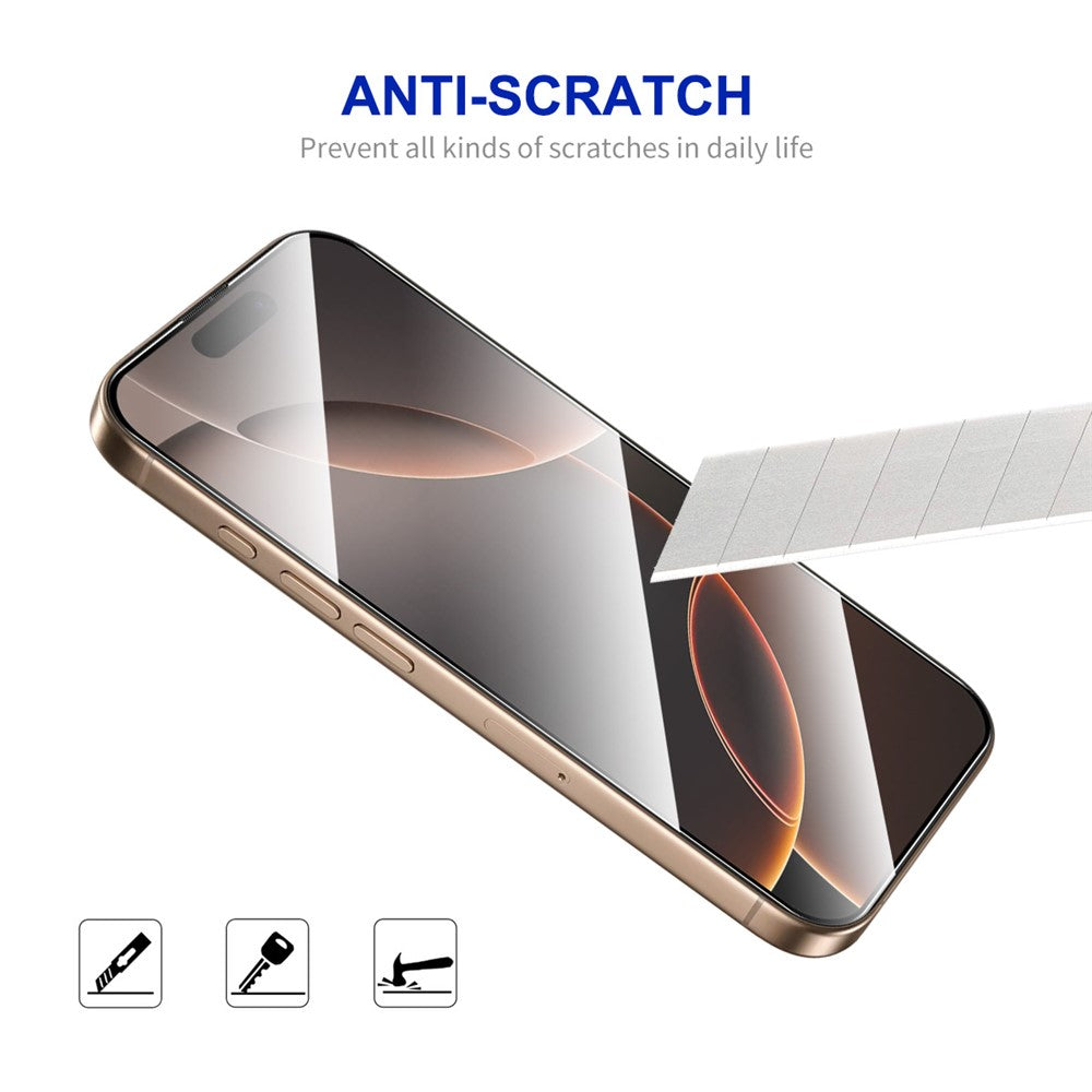 ENKAY HAT PRINCE For iPhone 16 Pro Max HD Clear Film   Tempered Glass Screen Protector with Installation Tool