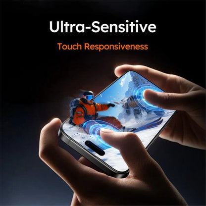TORRAS Glassgo For iPhone 16 Pro Max Screen Protector Tempered Glass HD Film with Automatic Dust Removal Tool