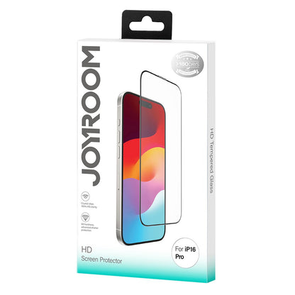 JOYROOM JR-MLG0277 For iPhone 16 Pro 2.5D Full Screen Protector High Aluminium-Silicon Glass Film